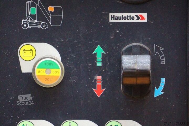 Leddelt teleskopisk arbejdsplatform Haulotte Star 10AC Electric, 10m Working Height, 3m Reach,