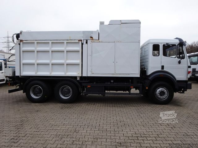 Vacuum tank truck MERCEDES-BENZ 2527 Saugbagger. RSP