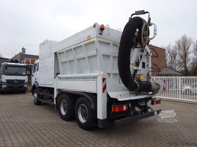 Vacuum tank truck MERCEDES-BENZ 2527 Saugbagger. RSP