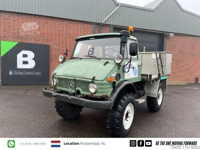Ladepritsche Mercedes-Benz UNIMOG 406 - 6 cilinder - 4x4 - 40.589