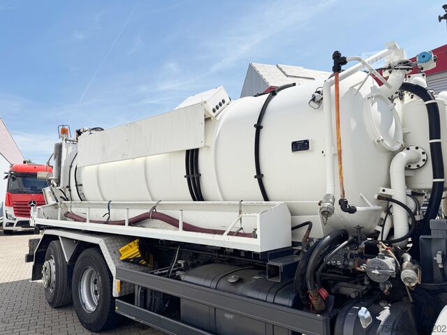 Camion à usage spécial Mercedes-Benz Actros 2541 L 6x2 Actros 2541 L 6x2, Müller Saug-/Spülwagen ca. 12m³, Widi-Platte, Lift-/Lenkachse
