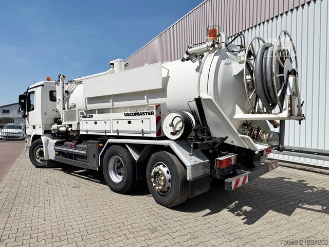 Camion à usage spécial Mercedes-Benz Actros 2541 L 6x2 Actros 2541 L 6x2, Müller Saug-/Spülwagen ca. 12m³, Widi-Platte, Lift-/Lenkachse