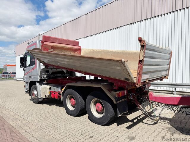 Camion-benne tricar Mercedes-Benz Actros 2648 LK 6x4 Actros 2648 LK 6x4, Retarder, Bordmatik, Bi-Xenon