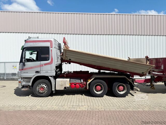 Camion-benne tricar Mercedes-Benz Actros 2648 LK 6x4 Actros 2648 LK 6x4, Retarder, Bordmatik, Bi-Xenon