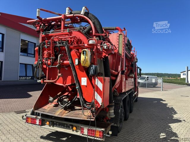 Camion à usage spécial Mercedes-Benz Actros 3246 L 8x2 Actros 3246 L 8x2, Hellmers Saug- und Spülwagen ca. 15m³