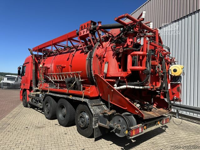 Camion à usage spécial Mercedes-Benz Actros 3246 L 8x2 Actros 3246 L 8x2, Hellmers Saug- und Spülwagen ca. 15m³