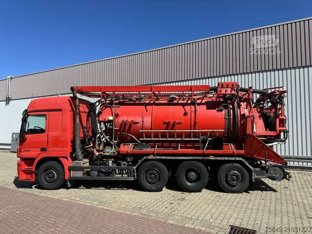 Camion à usage spécial Mercedes-Benz Actros 3246 L 8x2 Actros 3246 L 8x2, Hellmers Saug- und Spülwagen ca. 15m³