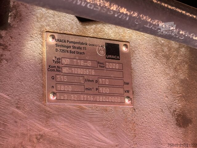 Camion à usage spécial Mercedes-Benz Actros 3246 L 8x2 Actros 3246 L 8x2, Hellmers Saug- und Spülwagen ca. 15m³