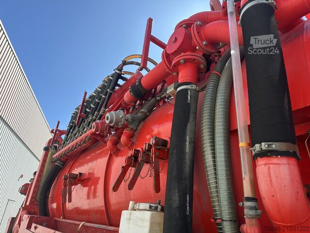 Camion à usage spécial Mercedes-Benz Actros 3246 L 8x2 Actros 3246 L 8x2, Hellmers Saug- und Spülwagen ca. 15m³