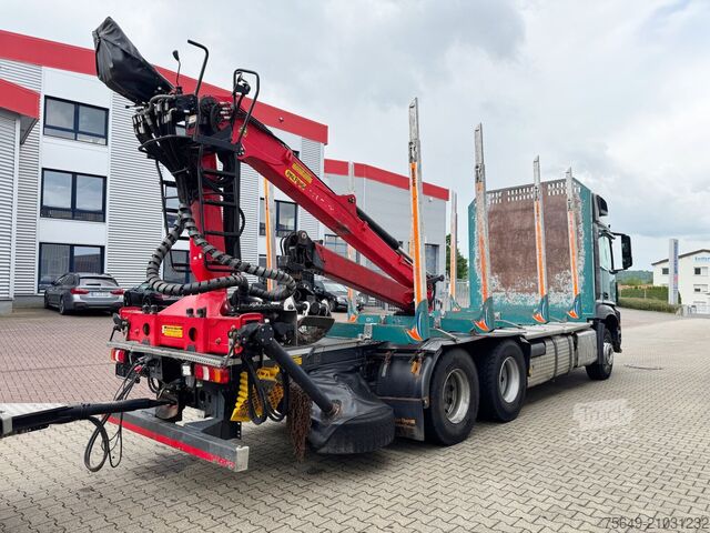 Lesnický nákladní automobil Mercedes-Benz Arocs 2651 L 6x4 Arocs 2651 L 6x4, Retarder, StreamSpace, Heckkran Epsilon M120L80