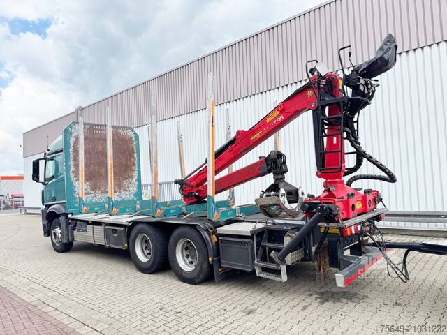 Timberbil Mercedes-Benz Arocs 2651 L 6x4 Arocs 2651 L 6x4, Retarder, StreamSpace, Heckkran Epsilon M120L80