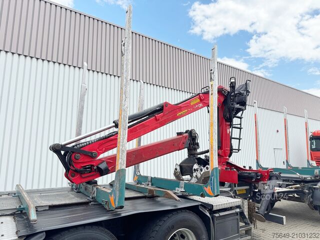 Timberbil Mercedes-Benz Arocs 2651 L 6x4 Arocs 2651 L 6x4, Retarder, StreamSpace, Heckkran Epsilon M120L80