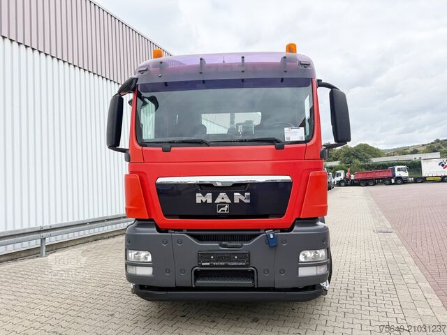 Haakarm vrachtwagen MAN TGS 26.480 6x4H-4 BL TGS 26.480 6x4H-4 BL, Multilift Abroller HydroDrive, Lenk-/Liftachse, Wechselfahrzeug