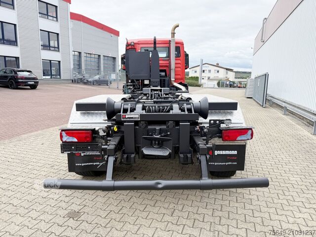 Haakarm vrachtwagen MAN TGS 26.480 6x4H-4 BL TGS 26.480 6x4H-4 BL, Multilift Abroller HydroDrive, Lenk-/Liftachse, Wechselfahrzeug
