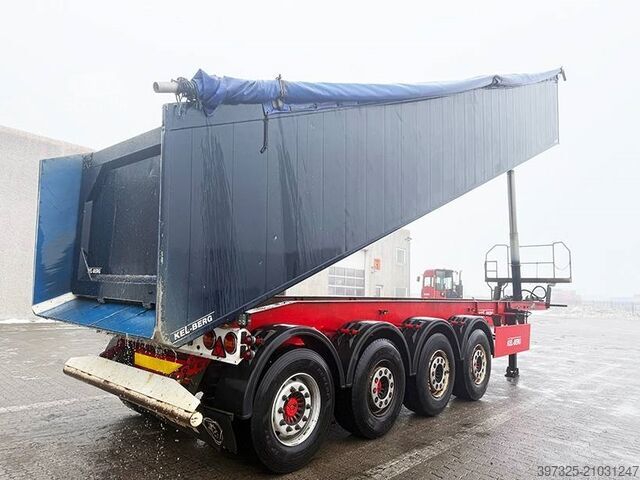 Volquete Kel-Berg Tipper / Alukastenmulde Kipper 37m3