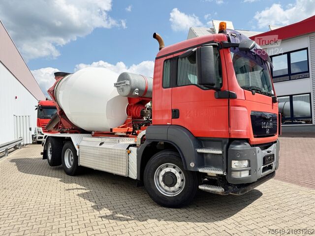 Mobilna betonarna MAN TGS 26.480 6x4H-4 BL TGS 26.480 6x4H-4 BL, Liebherr HTM 704, Multilift Abroller HydroDrive, Lenk-/Liftachse, Wechselfahrzeug
