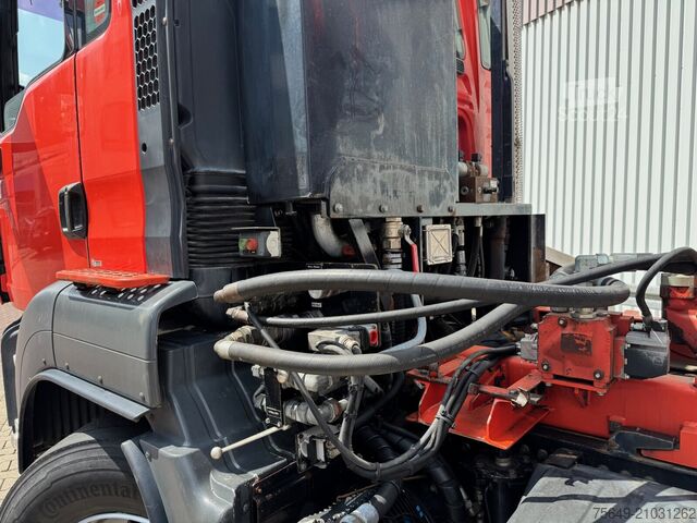 Centrale à béton mobile MAN TGS 26.480 6x4H-4 BL TGS 26.480 6x4H-4 BL, Liebherr HTM 704, Multilift Abroller HydroDrive, Lenk-/Liftachse, Wechselfahrzeug