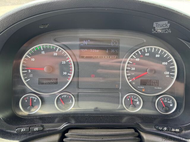 Centrale à béton mobile MAN TGS 26.480 6x4H-4 BL TGS 26.480 6x4H-4 BL, Liebherr HTM 704, Multilift Abroller HydroDrive, Lenk-/Liftachse, Wechselfahrzeug