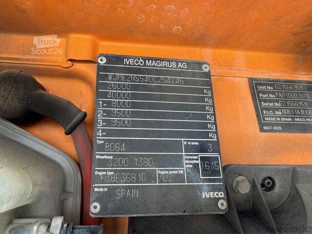 Teherautó alváz Iveco-Magirus AD260T41 6x4 AD260T41 6x4, EEV