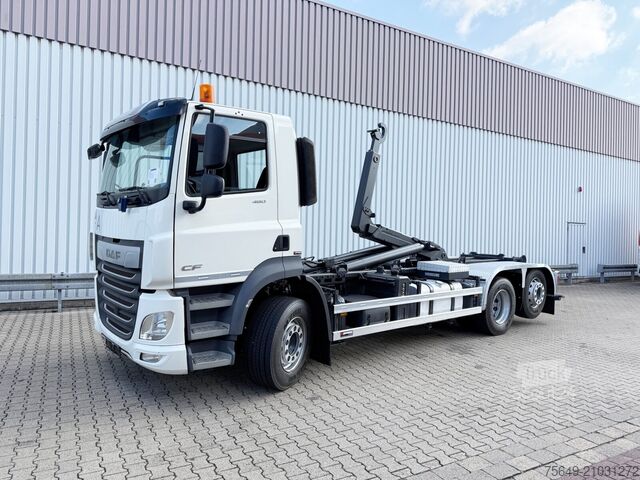 Camion benne à bras amovible DAF CF 480 6x2 CF 480 6x2, Lenk-/Liftachse