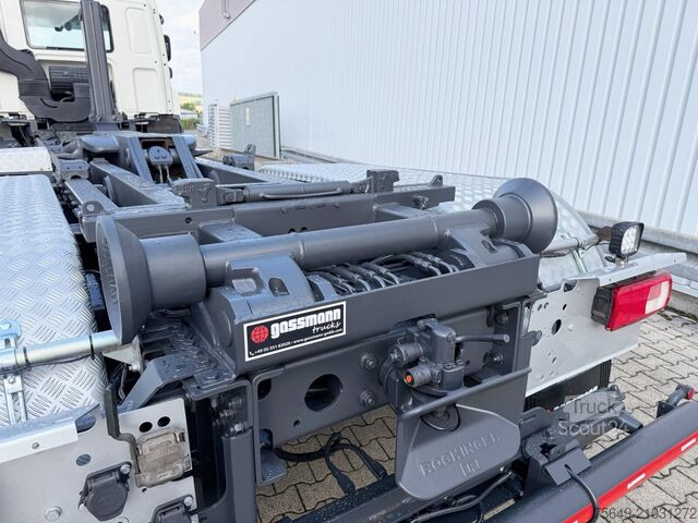 Camion benne à bras amovible DAF CF 480 6x2 CF 480 6x2, Lenk-/Liftachse