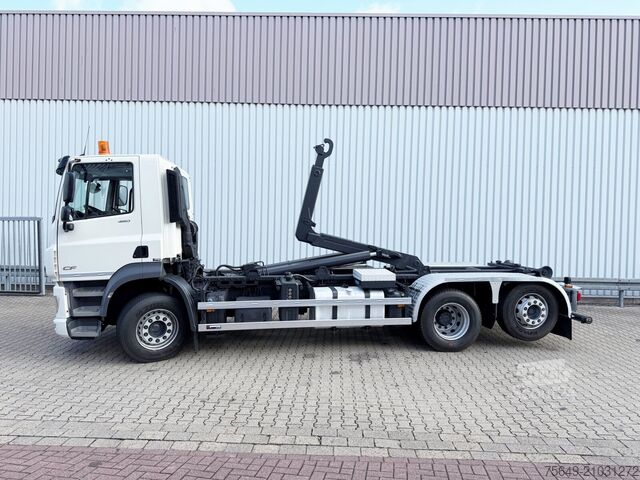 Camion benne à bras amovible DAF CF 480 6x2 CF 480 6x2, Lenk-/Liftachse