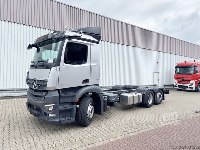 Kamyon şasisi Mercedes-Benz Actros 2546 L 6x2 Actros 2546 L 6x2, Retarder, Lenk-/Lift, LED, Navi, ADR, MirrorCam, MultimediaCockpit