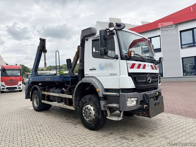 Camion benne Mercedes-Benz Axor 1824 AK 4x4 Axor 1824 AK 4x4, Tele-Absetzer, Winterdienstausstattung
