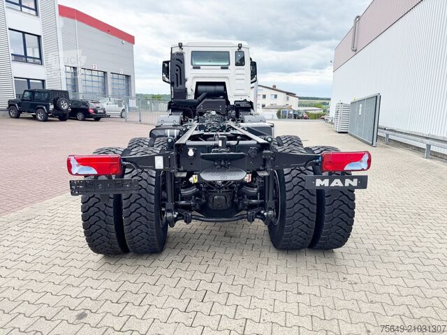 Châssis de camion MAN TGS 35.480 8x8 BB CH TGS 35.480 8x8 BB CH, Hohe Bauart, Nebenantrieb