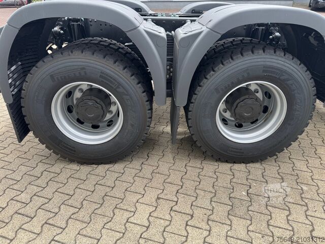 Châssis de camion MAN TGS 33.480 6x6 BB CH TGS 33.480 6x6 BB CH, Hohe Bauart, Nebenantrieb