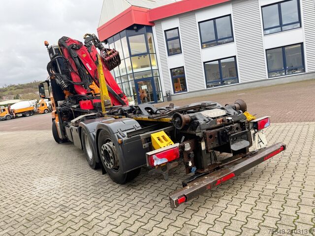 Camion benne à bras amovible MAN TGS 26.440 6x2-4 BL TGS 26.440 6x2-4 BL, Kran, Lenk-/Liftachse, Krankabine, Epsilon Q150Z96