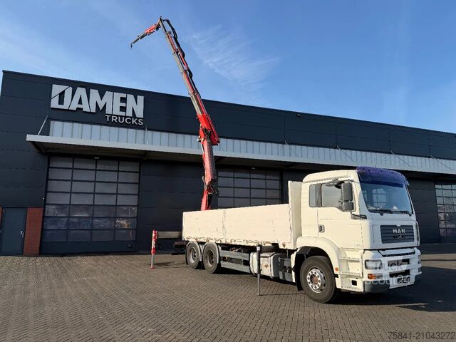 Crane truck MAN TGA 26.360 6x4 FASSI F 250 A 25 + JIB