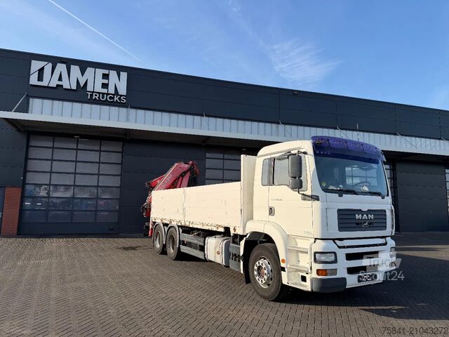 Crane truck MAN TGA 26.360 6x4 FASSI F 250 A 25 + JIB