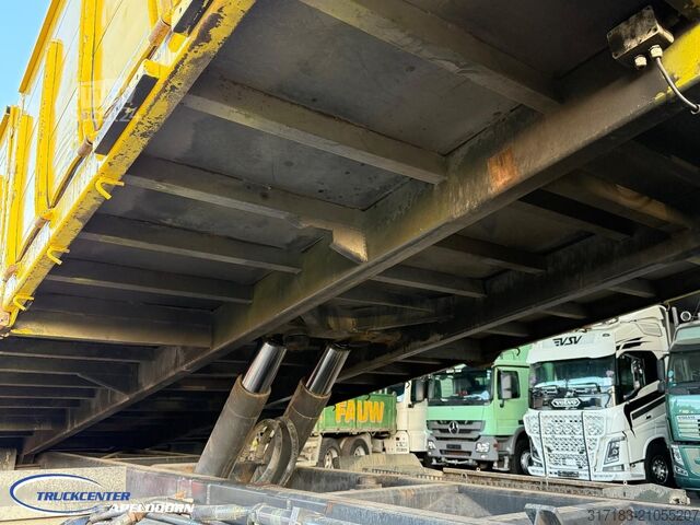 Šasija sa taksijem Scania P124-420 8x4 Naafreductie, Bladgeveerd, Handges...