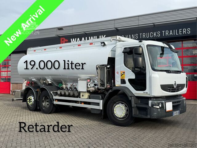 Tanker truck Renault Premium 380.26 Retarder
