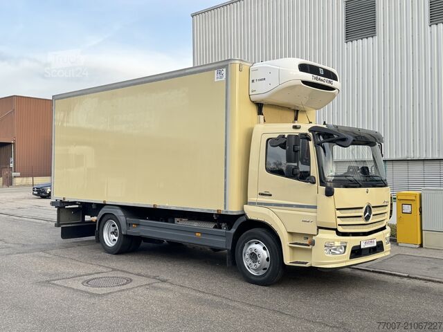 Kühlkoffer-LKW Rohrbahnen Mercedes-Benz Atego 1627L 4-Fleisch-Rohrbahnen T-1000