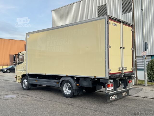 Kühlkoffer-LKW Rohrbahnen Mercedes-Benz Atego 1627L 4-Fleisch-Rohrbahnen T-1000