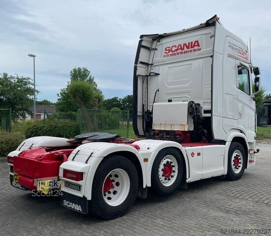  SCANIA S 590 6x2 V8 Lift Hydraulik Leder Voll