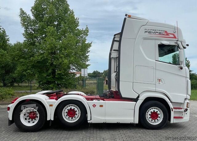  SCANIA S 590 6x2 V8 Lift Hydraulik Leder Voll