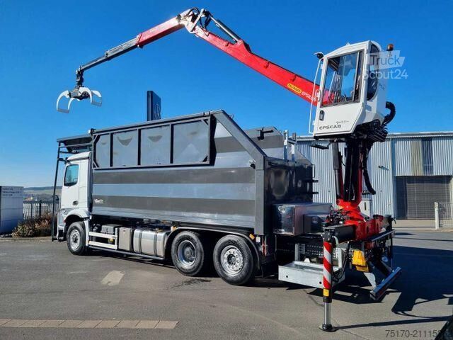 Holztransporter Mercedes-Benz Arocs 2751L HAD + Q170L (11,5m) -EBERT-Forst-LKW