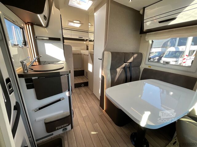 Half-integraal camper FORSTER T 669 EB, Markise, Radio mit Navi+Rückfahrkamera
