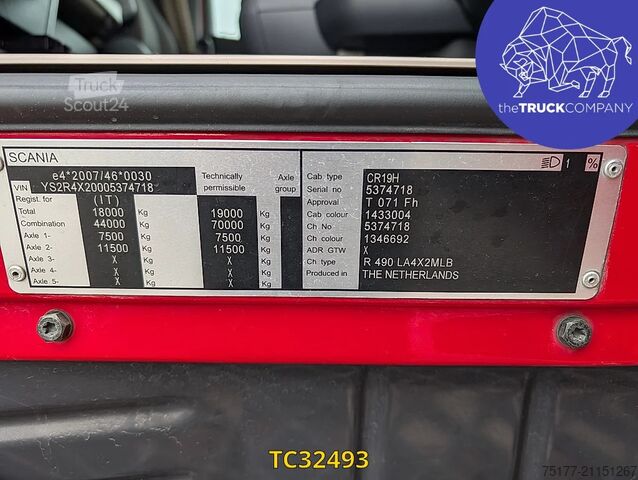 MTS standard Scania R 490