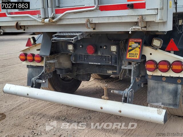 Kipper STAS S300CX 3 axles 47m3 Liftachse ALU