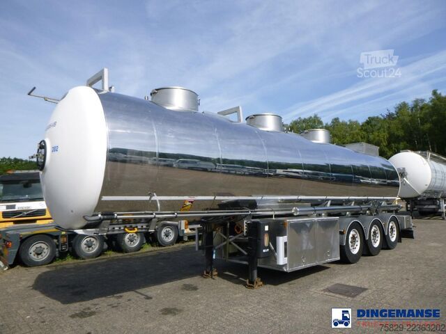 Tartály Magyar Chemical tank inox L4BH 30 m3 / 1 comp