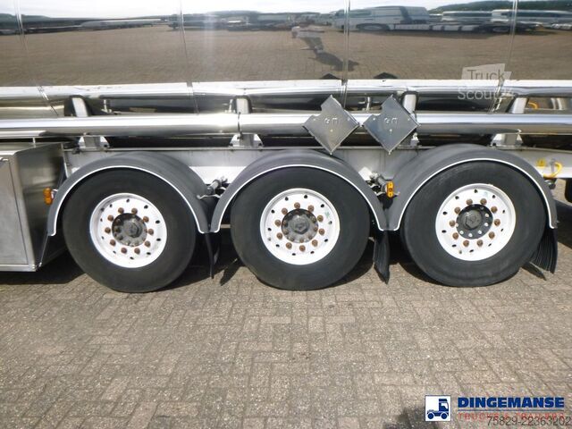 Tartály Magyar Chemical tank inox L4BH 30 m3 / 1 comp