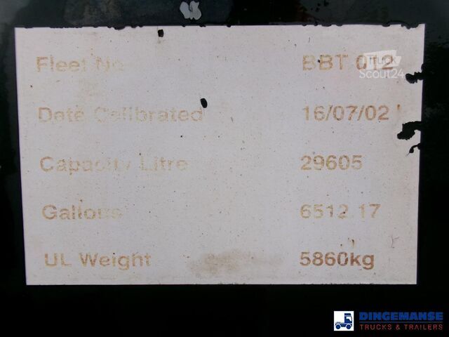 Nádrž Melton Food (beer) tank inox 29.6 m3 / 1 comp
