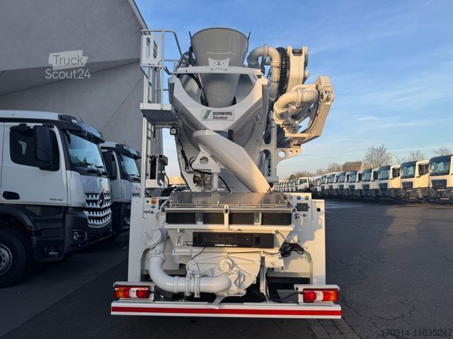 Автобетонозмішувач MERCEDES-BENZ 3243B 8x4/Pumi FBP Stetter 26-4/7m3/125er/ALCOA