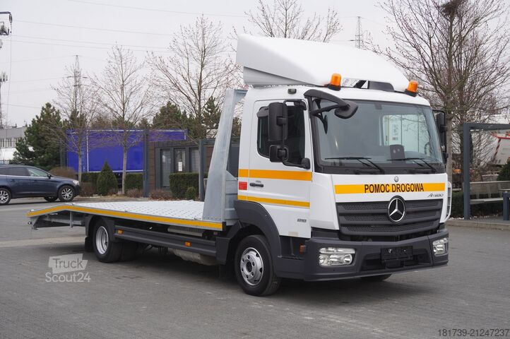 Car carrier van Mercedes-Benz Atego 818 /E6/ NEW GALVANIZED tow truck