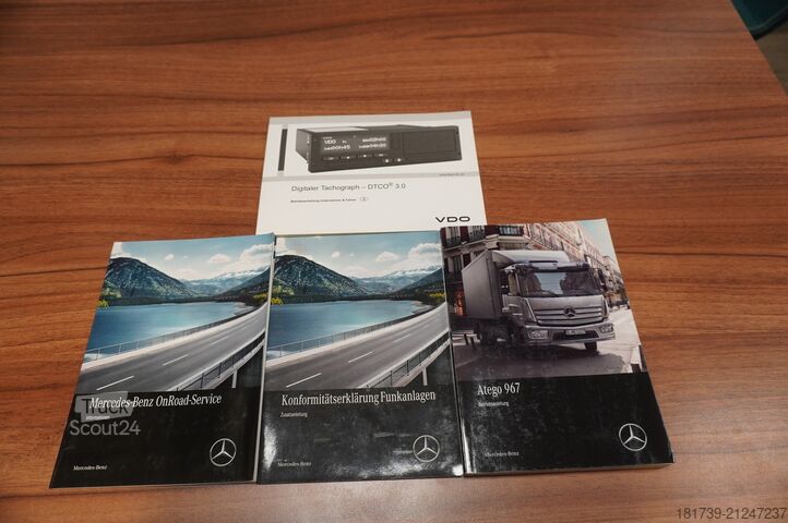 Car carrier van Mercedes-Benz Atego 818 /E6/ NEW GALVANIZED tow truck