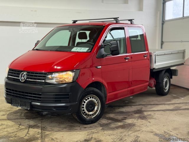 Furgone pick-up VOLKSWAGEN T6 Pritsche Doppelkabine 1.Hand TOP TÜV 6/26